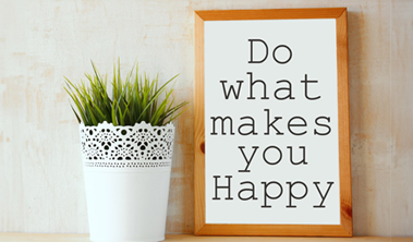 Word art Do What Makes You Happy.