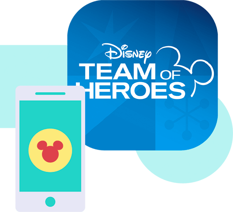 Download the Disney Team of Heroes app to interact with Magic Windows and Interactive Murals at Kapiolani.