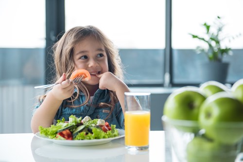 A green salad and freshly squeezed orange juice might seem like healthy options to give a child, but they may contain hidden sources of added sugar, sodium and preservatives.