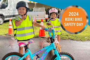 Kids on bikes 2023 Bike Safety Day
