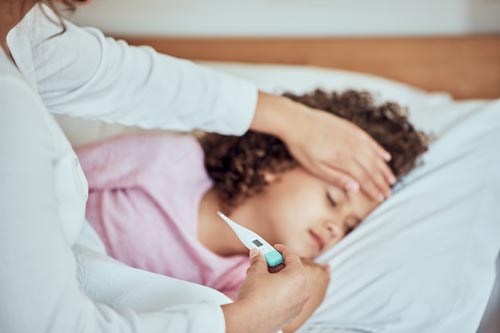 Vaccines can help protect kids against viruses, which means fewer days sick in bed.