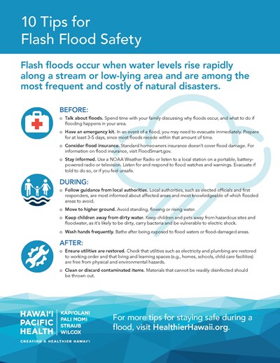 10 Tips to Keep You Afloat during a Flash Flood